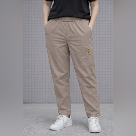 Cherokee Workwear Pants - Women's Cherokee Khaki Cargo Scrub Pants
